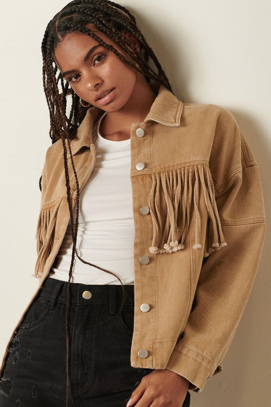 Blake Fringe Jacket