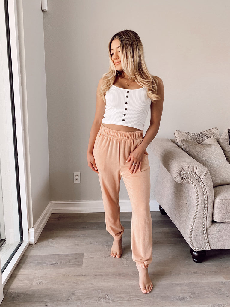 Just Peachy Joggers