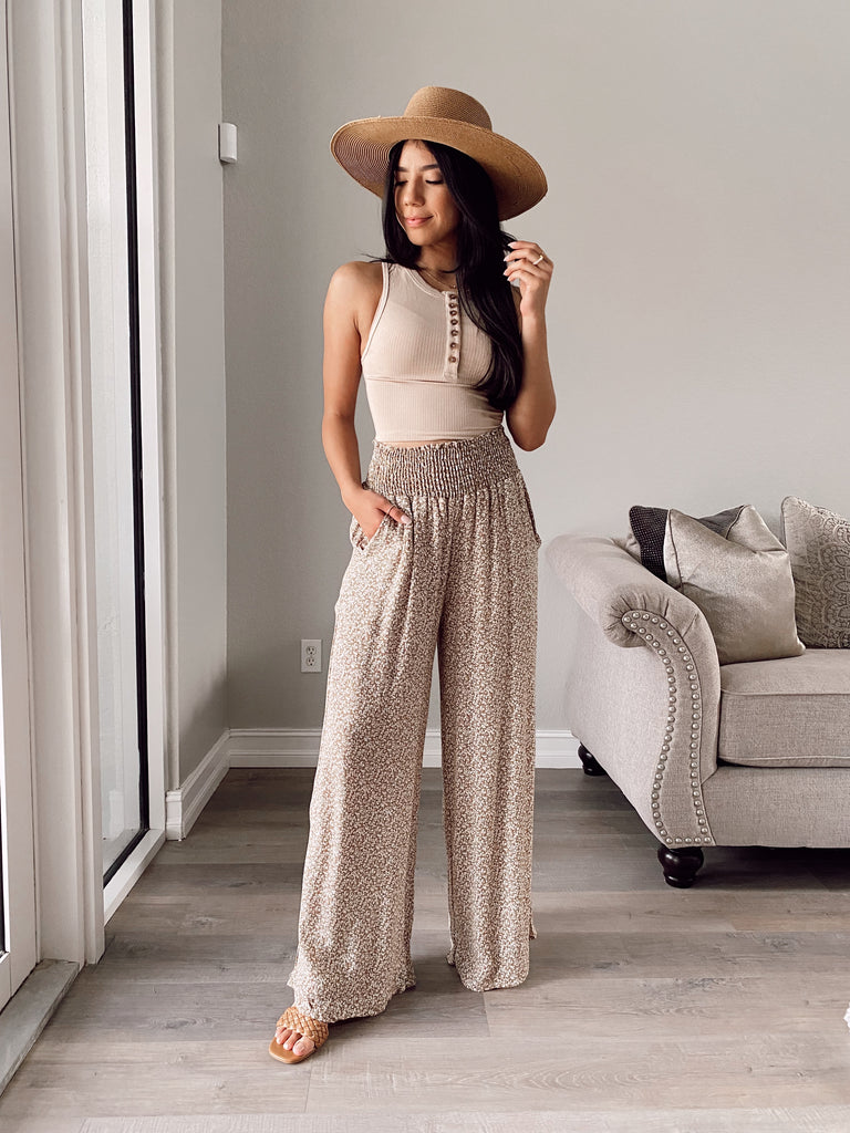 Alma Floral Pants