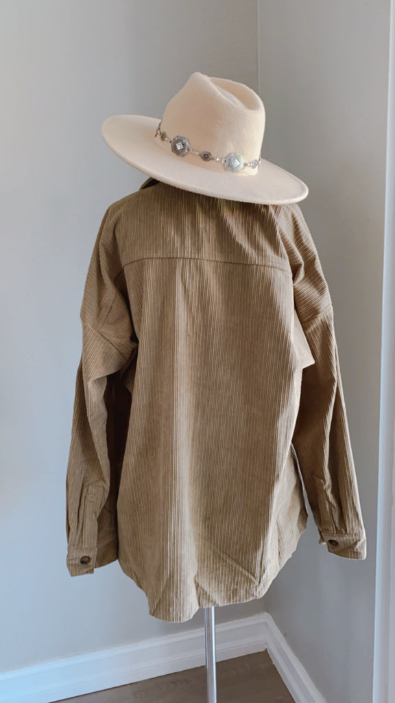 Caleb Corduroy Shacket