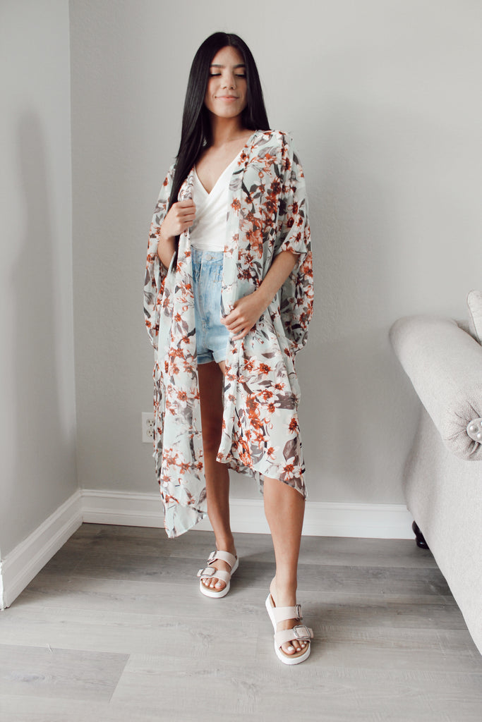 Floral Fields Kimono