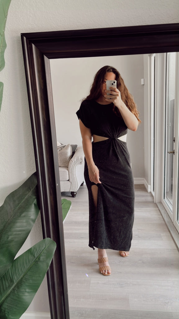 Raya Cut Out Maxi Dress