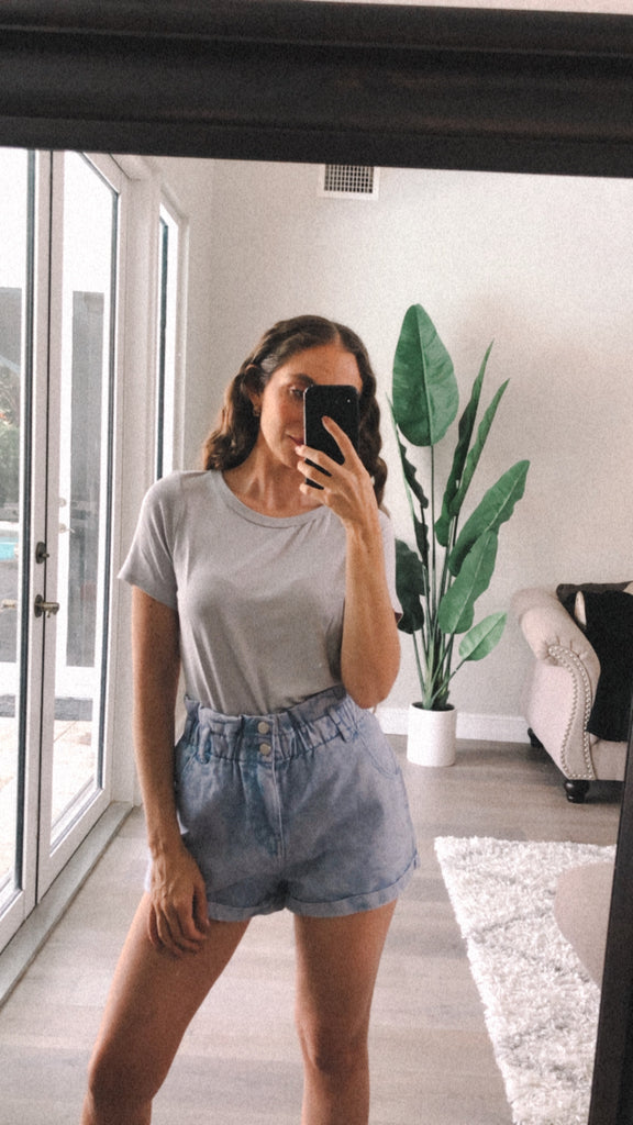 Amber Denim Shorts