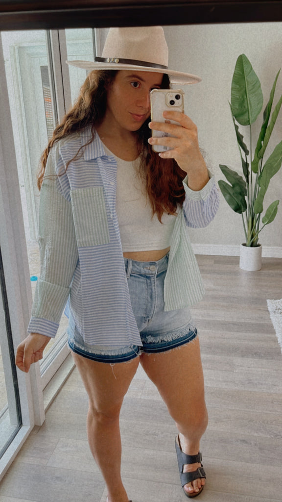 Mackenzie button up Top