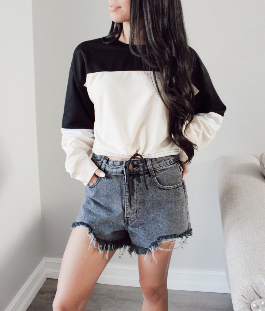 Molly Cropped Pullover