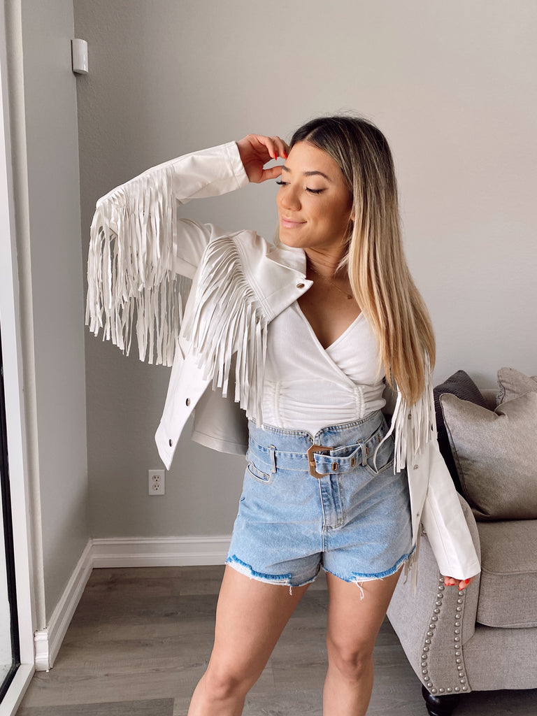 Bad And Boujee Fringe Jacket