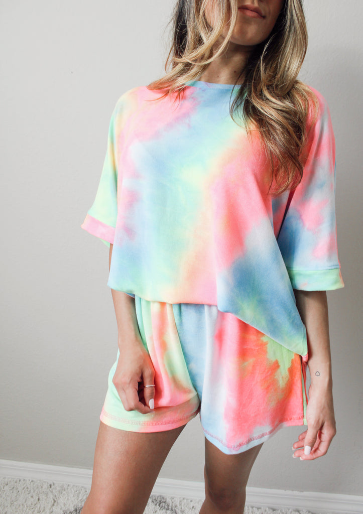 Neon Love Oversized Tee
