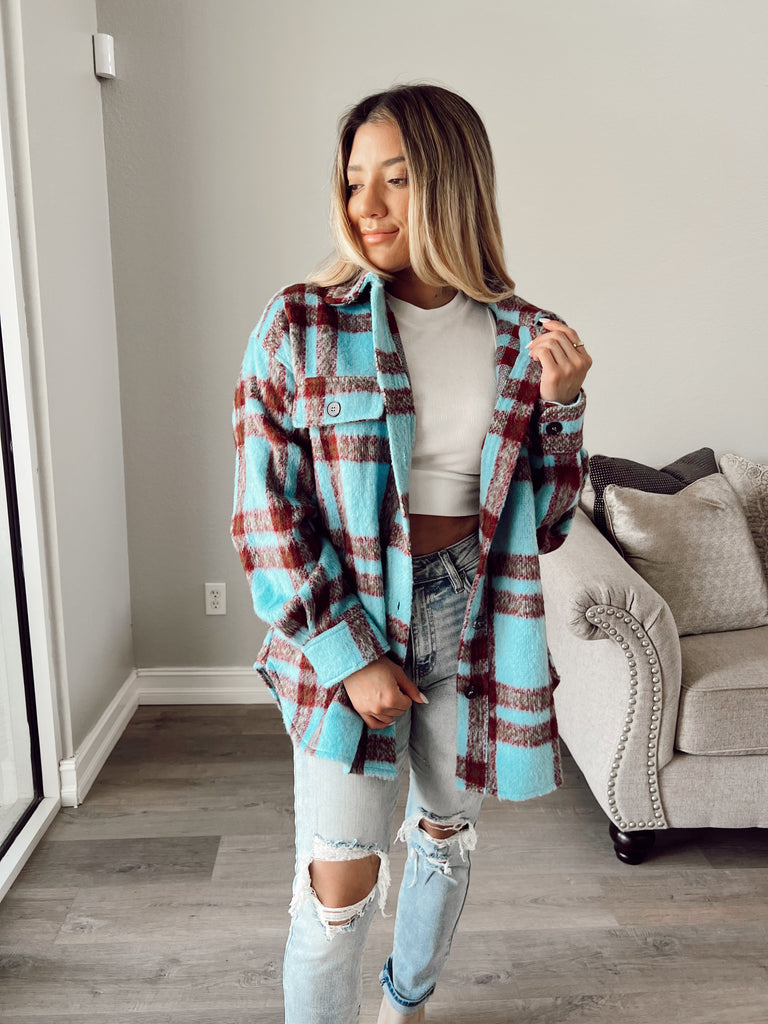 Blue Moon Flannel Jacket