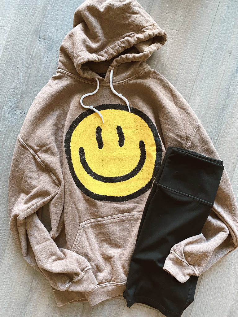 Smiley Oversized Hoodie