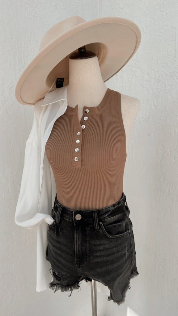 Spencer Tank - Chocolate