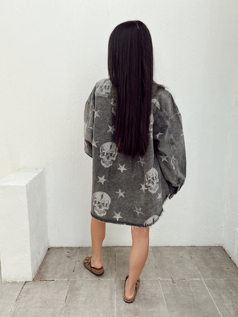 She's A Rebel Denim Jacket