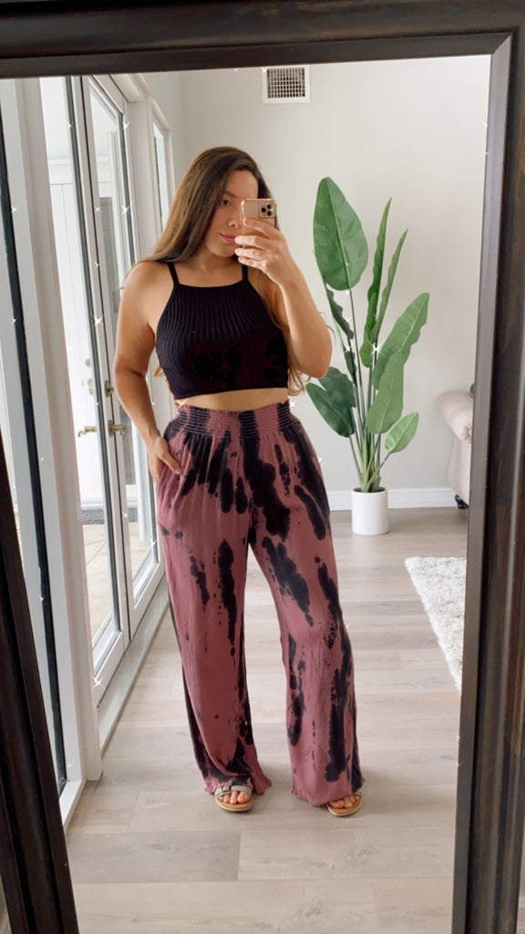 Meadow Pants - MAUVE