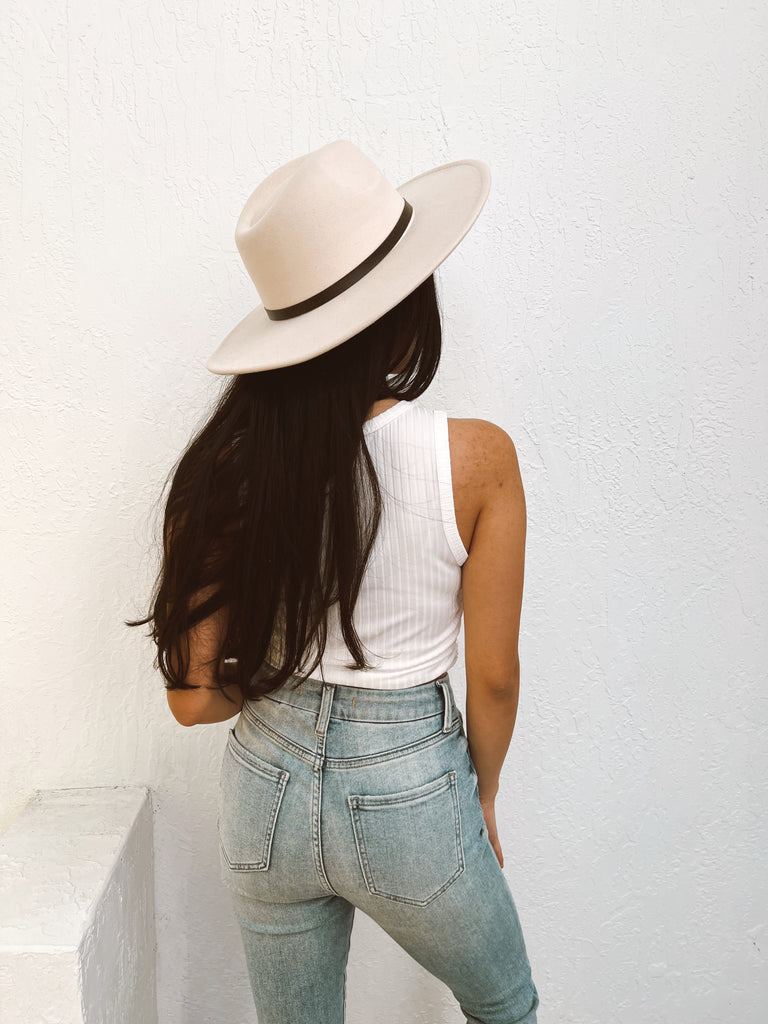 Valencia Tank - WHITE