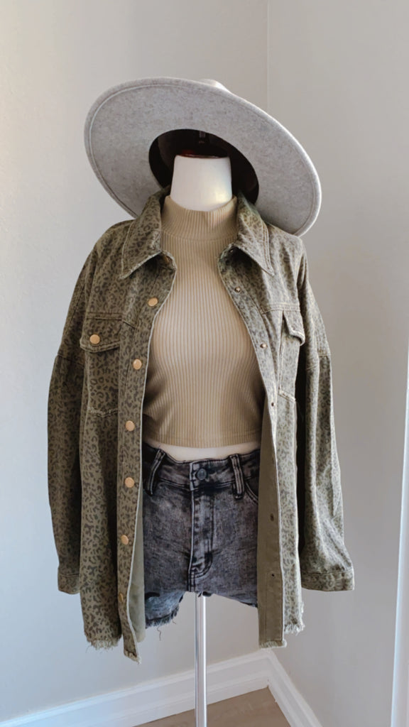 Match My Energy Leopard Jacket