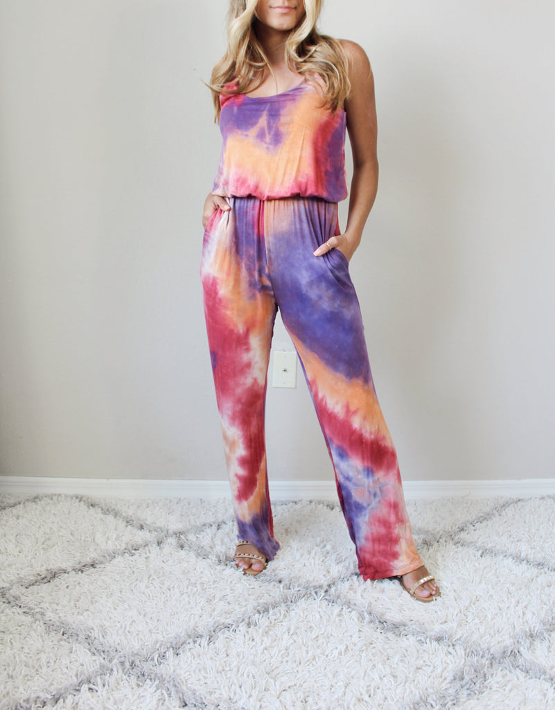 Alexia Tie Dye Jumpsuit