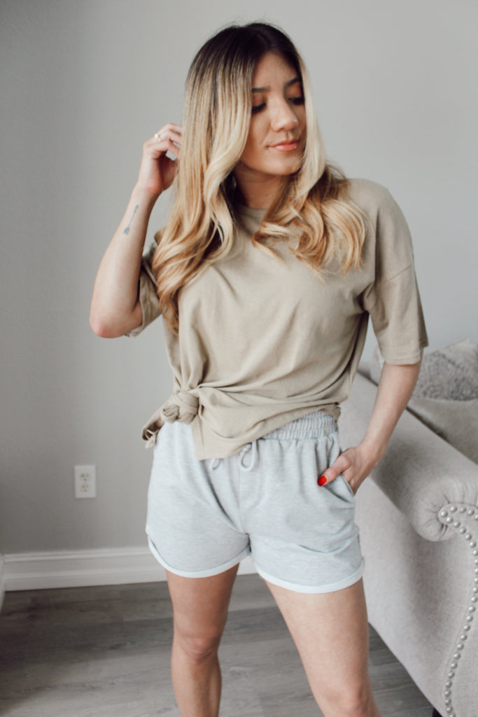 Everyday Basic Tee - OLIVE