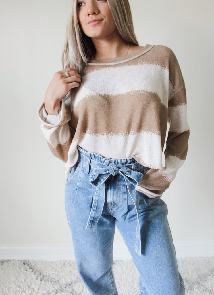 Caramel Macchiato Top