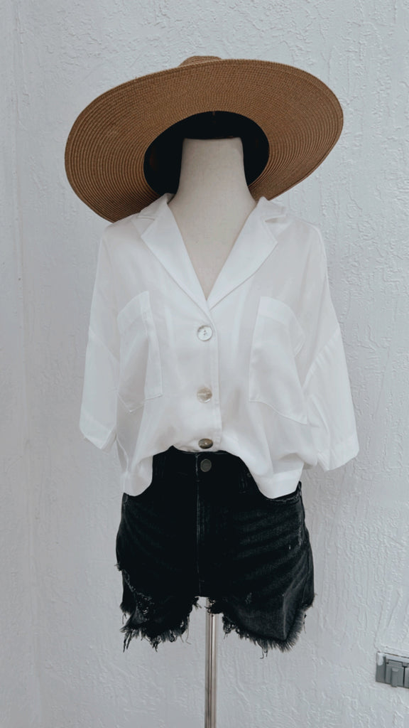 Karla Button Up Top