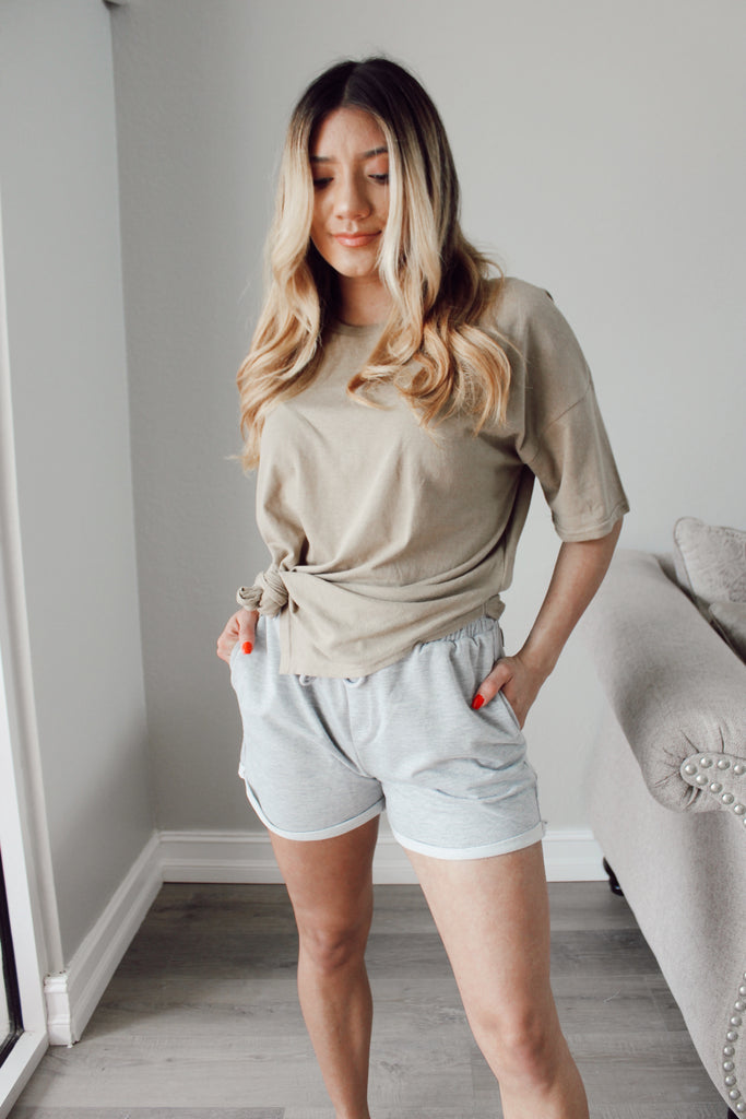 Everyday Basic Tee - OLIVE