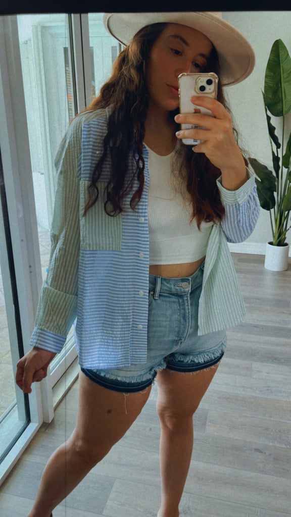 Mackenzie button up Top
