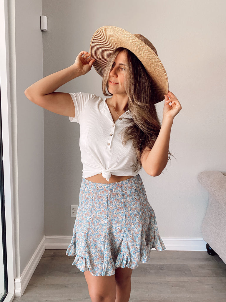 Ditsy Floral Skirt