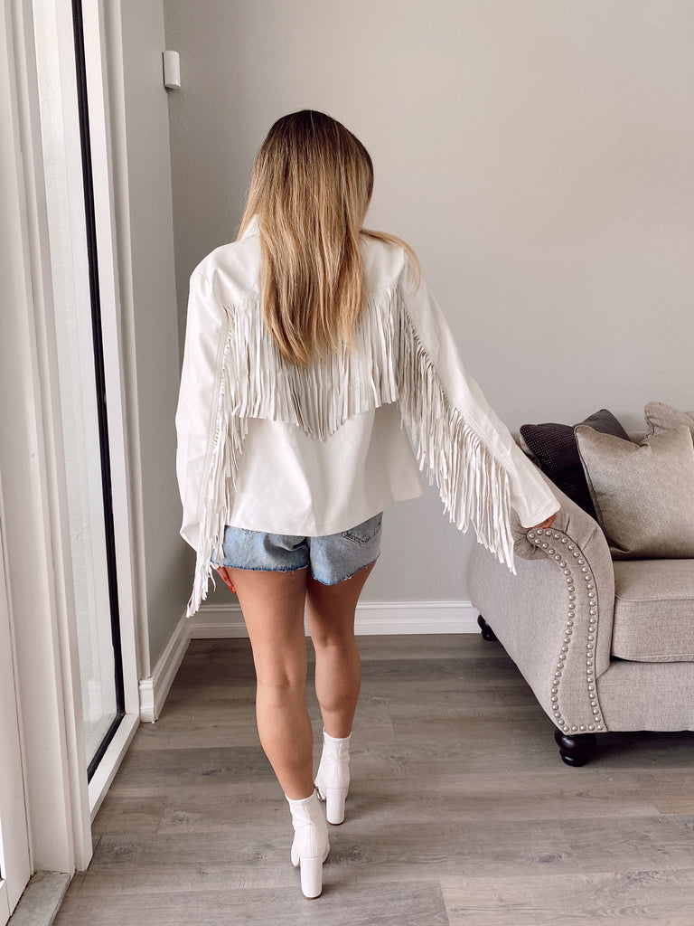 Bad And Boujee Fringe Jacket