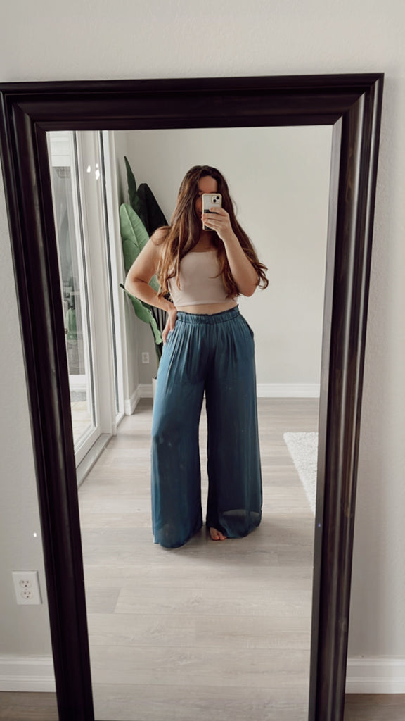 Jessica Satin Pants