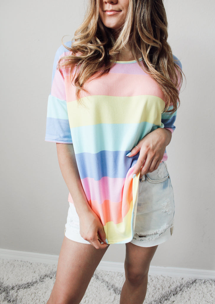 Destin Stripe Tee