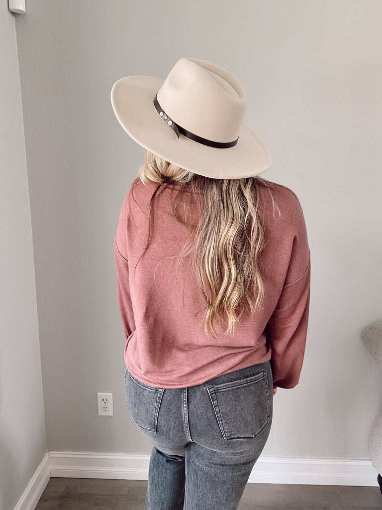 All Smiles Pullover - LEOPARD