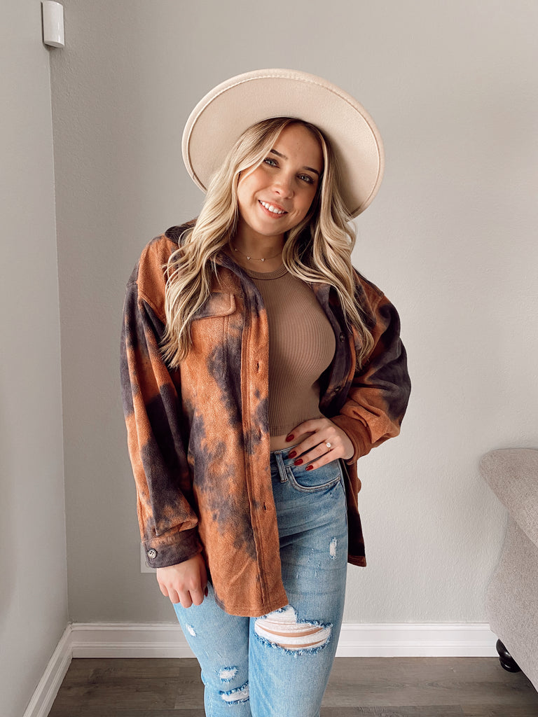 Take Me Back Cozy Shacket