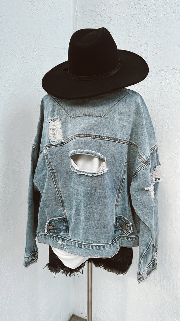 Blaine Denim Jacket - MINERAL WASH