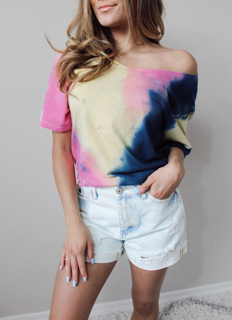 Miles Away Tie Dye Tee
