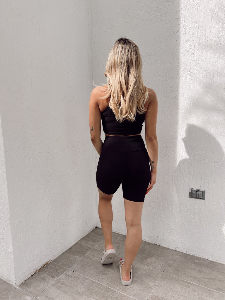 Aaron Biker Set - BLACK