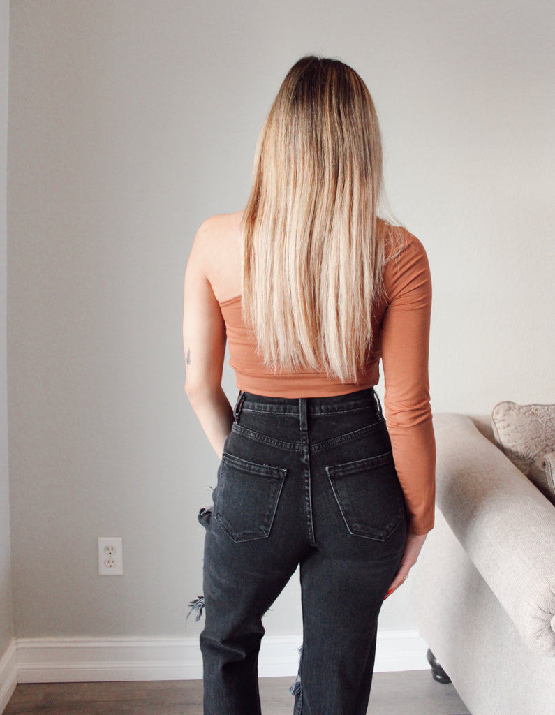 Kali Crop Long Sleeve - Hazel