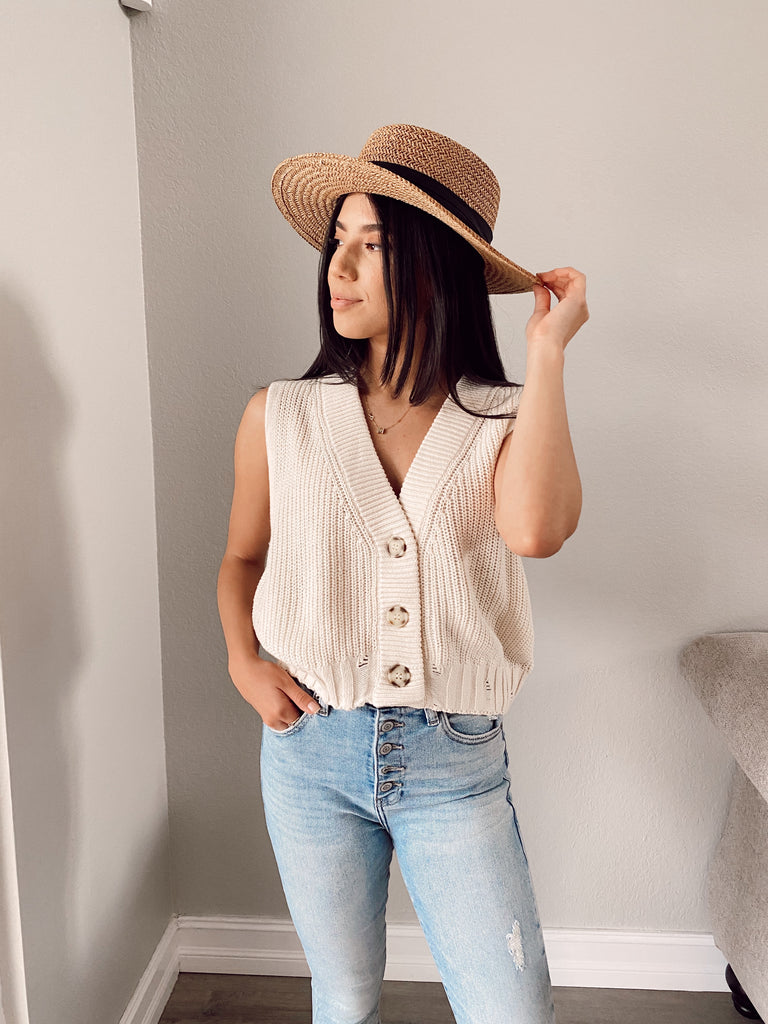 Summer Nights Sweater Tank