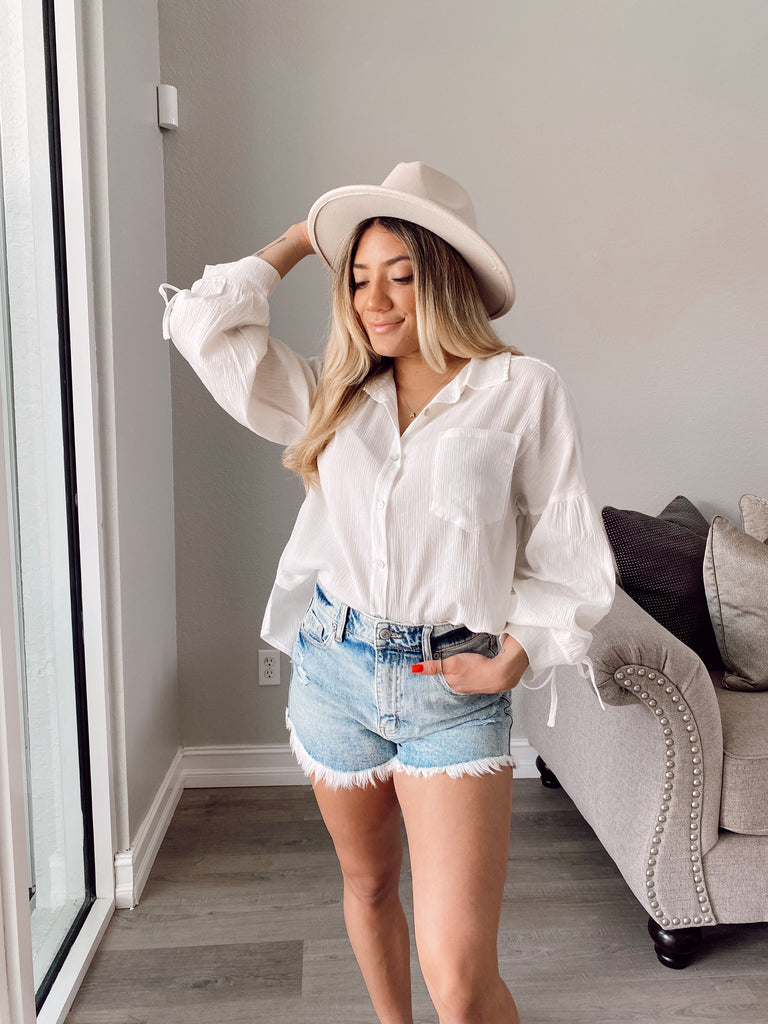 Hell Or High Water Denim Shorts