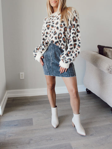 Aimee Leopard Jogger