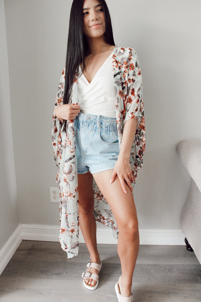 Floral Fields Kimono
