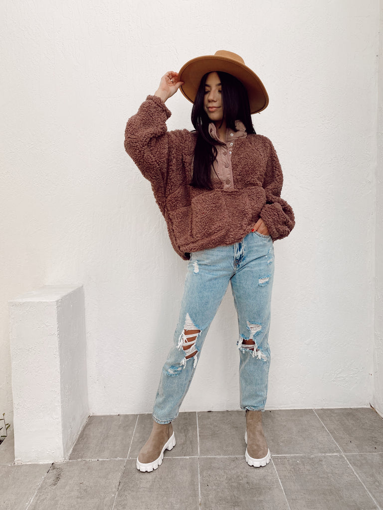 In My Feels Teddy Pullover