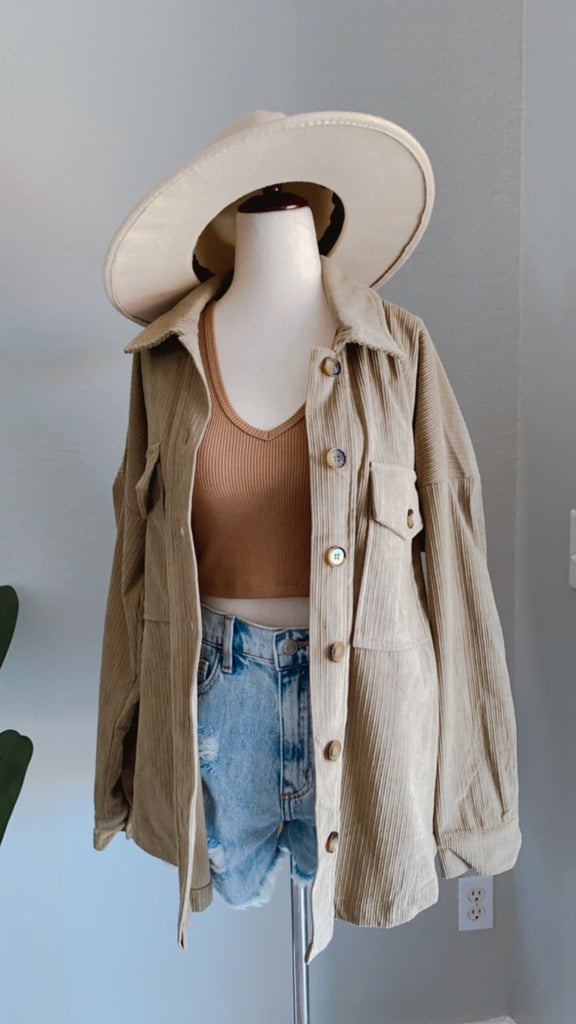Caleb Corduroy Shacket