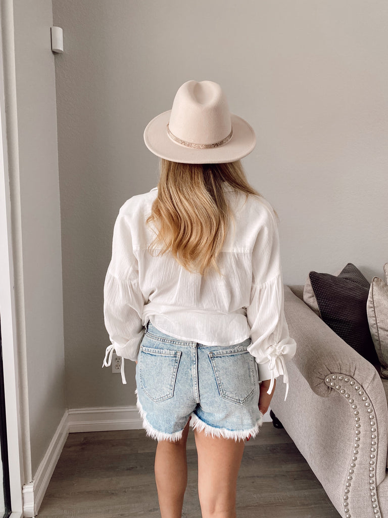 Hell Or High Water Denim Shorts