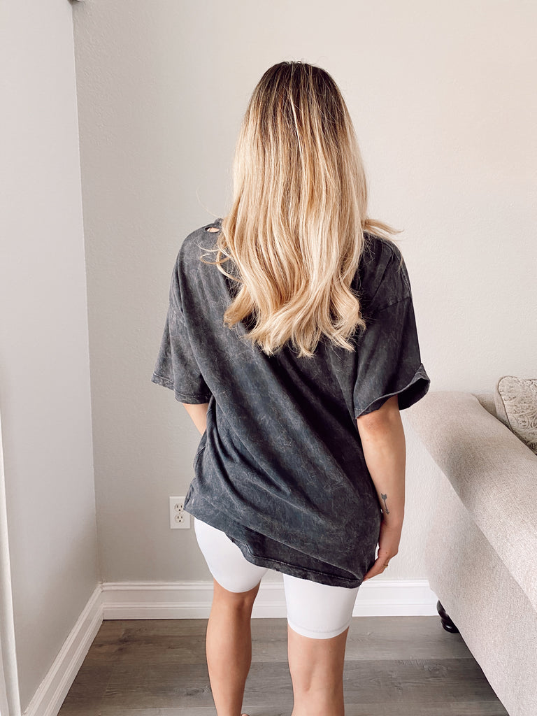 Get Em Tiger Distressed Tee