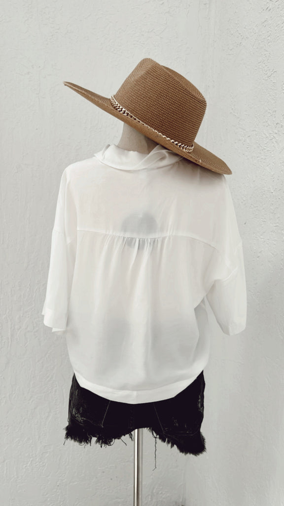 Karla Button Up Top