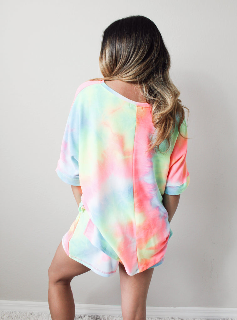 Neon Love Oversized Tee