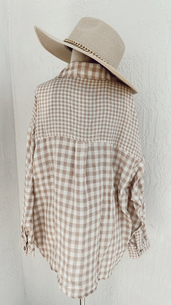 Maritza Button Up Top