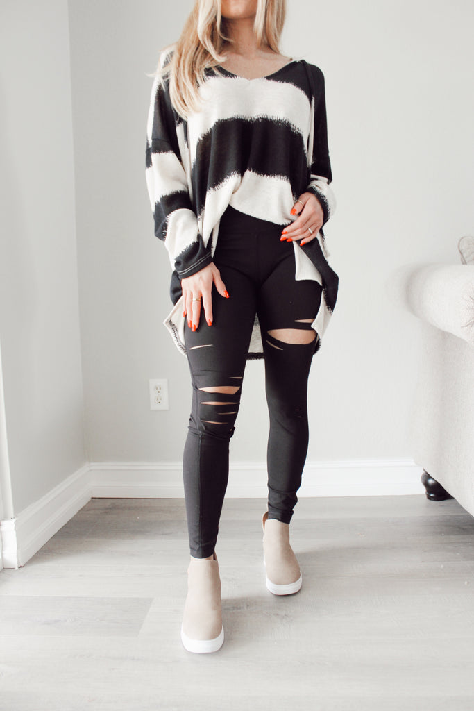 Cut Out Leggings - Kailyn Lowry Collection
