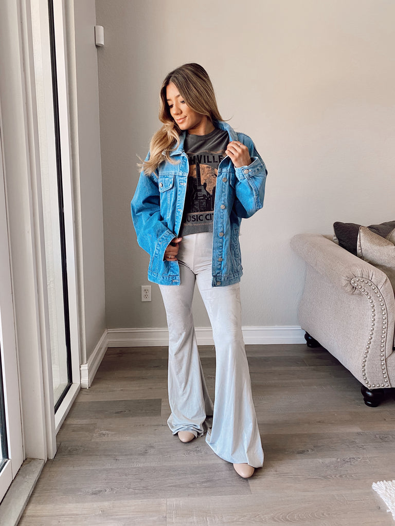 Crush On You Suede Bells