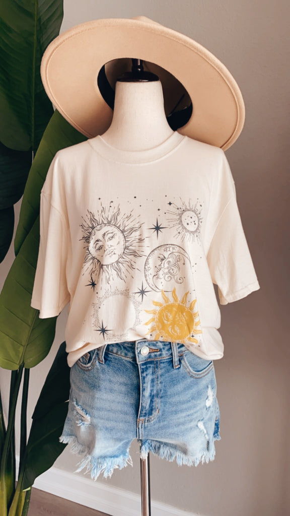 Moon Child Oversized Tee