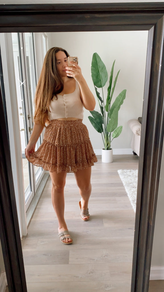 Celine Ruffle Skirt