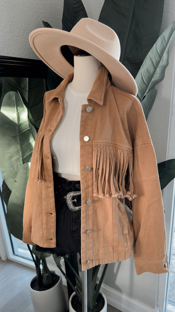 Blake Fringe Jacket